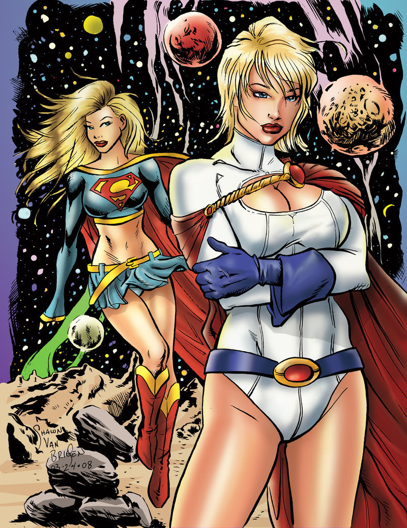 Supergirl powergirl femme fatales Supergirl powergirl femme fatales