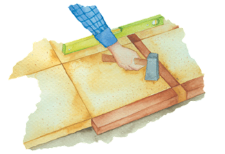 Caminos cimentados jardineria